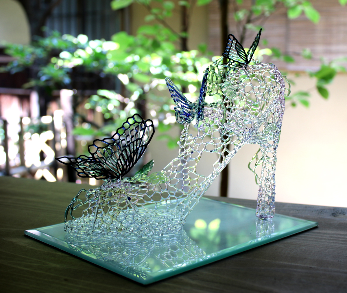 齋藤直 ガラスのヒール「GARDEN」 | J-spirit gallery KYOTO