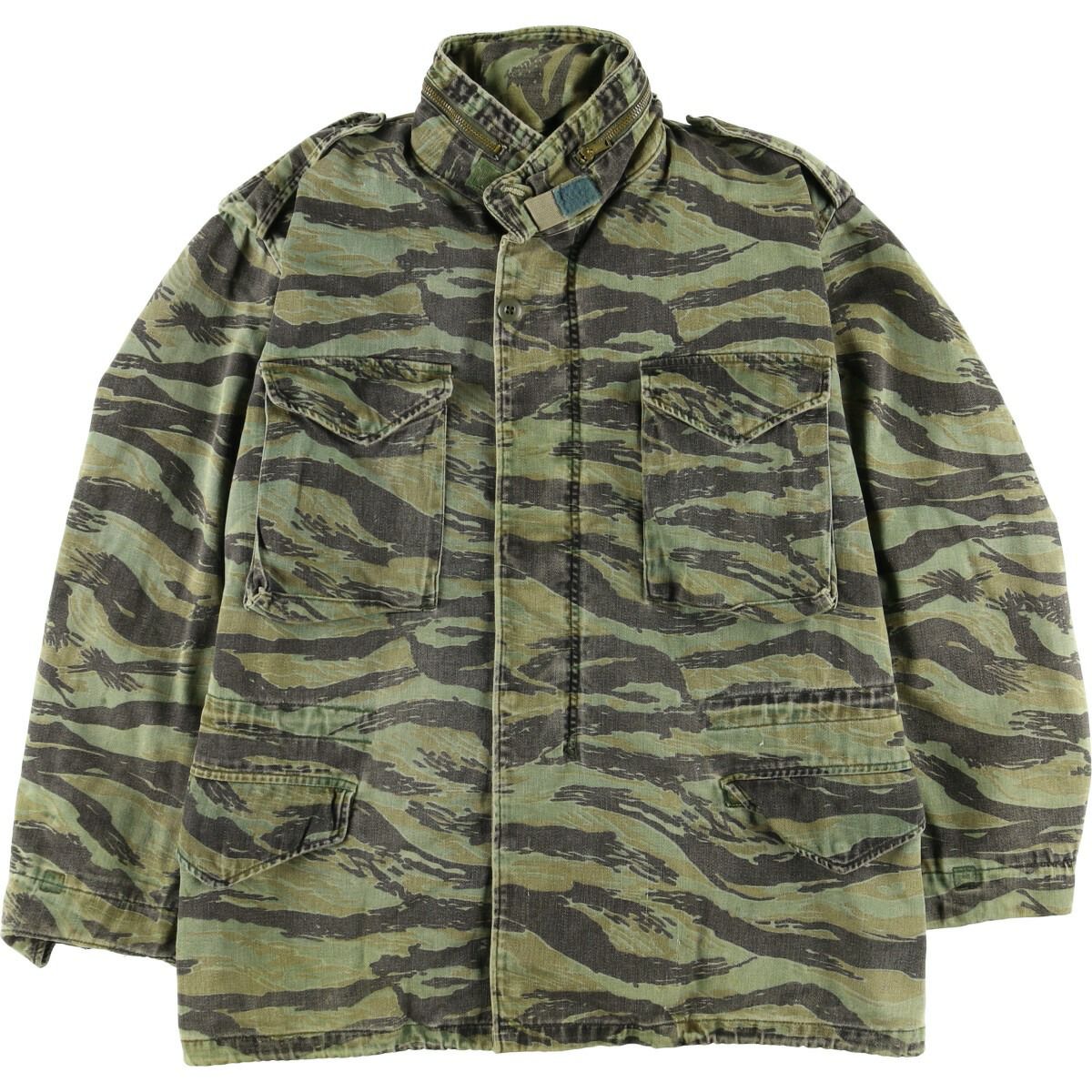 古着 民間品 アルファ ALPHA M-65 フィールドジャケット 迷彩柄