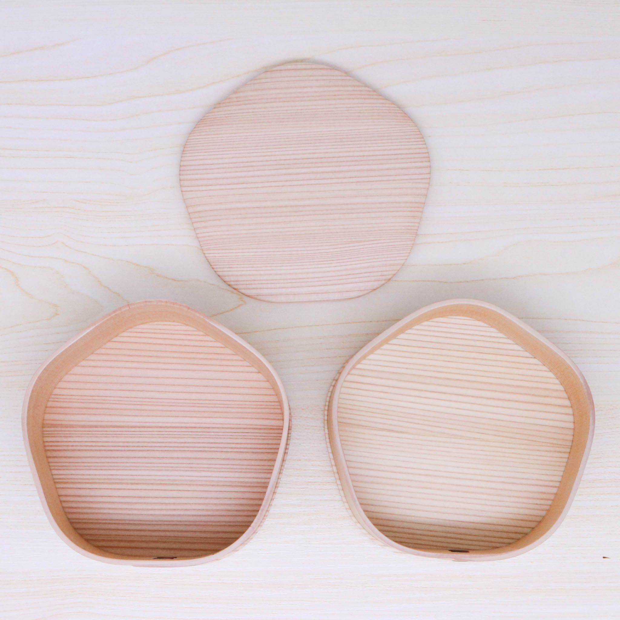 大館曲げわっぱ 弁当箱 | 秋田杉 | 梅花弁当 | 大館工芸社