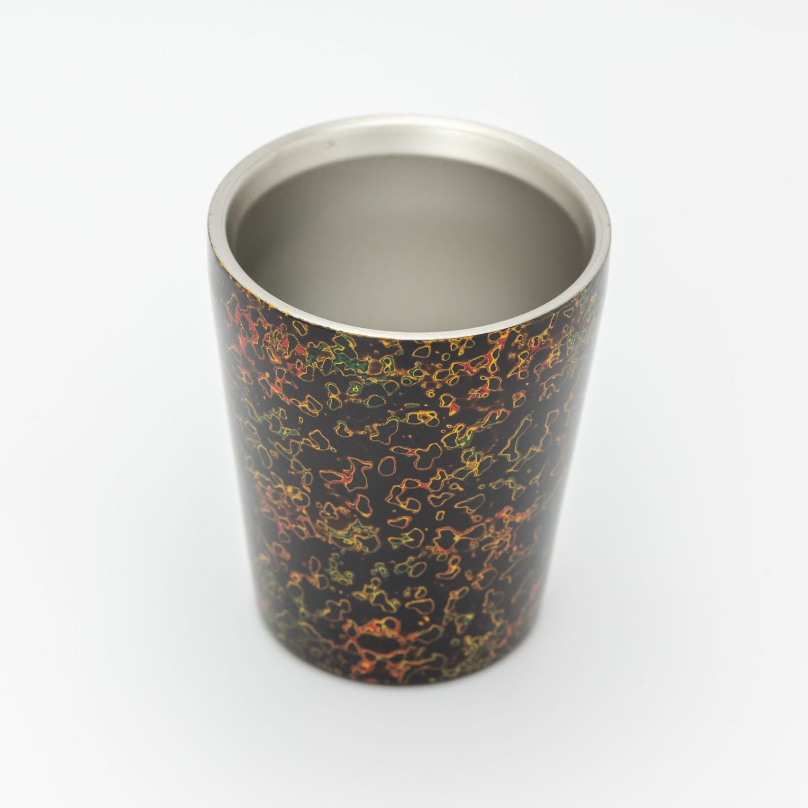 津軽塗 | 二重構造 ステンレスカップ | 唐塗 呂 | 小林漆器
