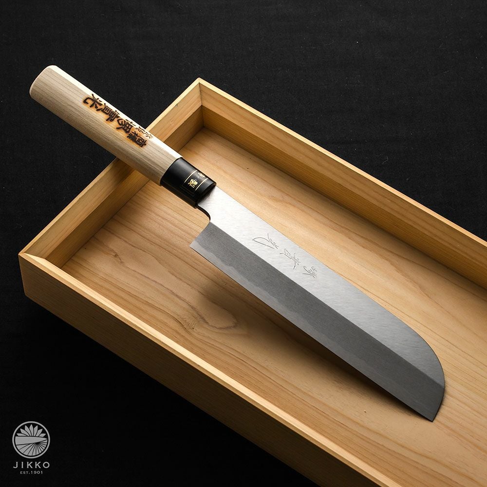 鎌薄刃 和包丁／片刃包丁｜堺包丁の通販 實光刃物(じっこうはもの