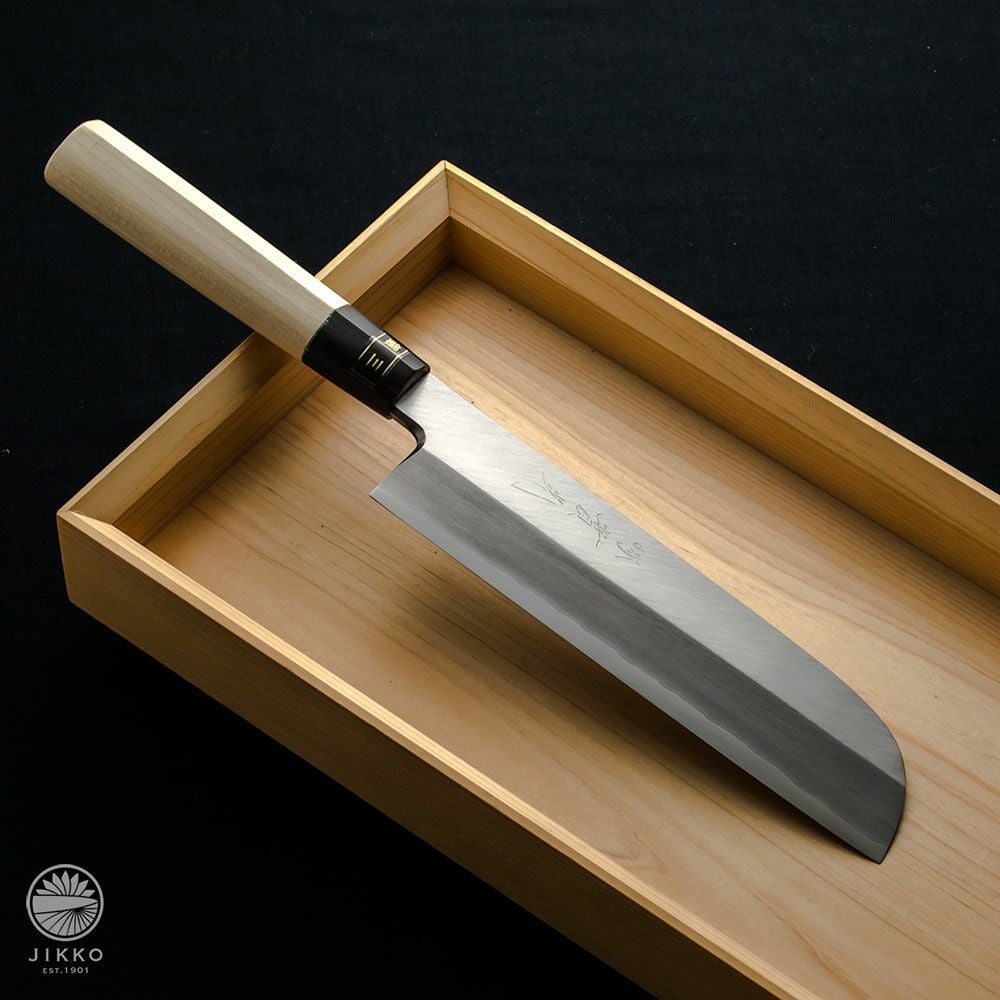 銀三】鎌薄刃包丁 | 包丁通販なら明治33年創業の大阪 堺の實光刃物