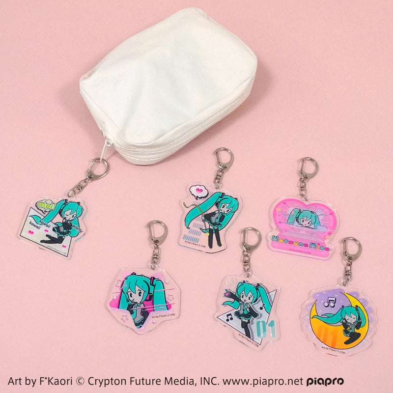 初音ミク アクリルキーホルダー プチシリーズ - 100均 通販 ダイソー