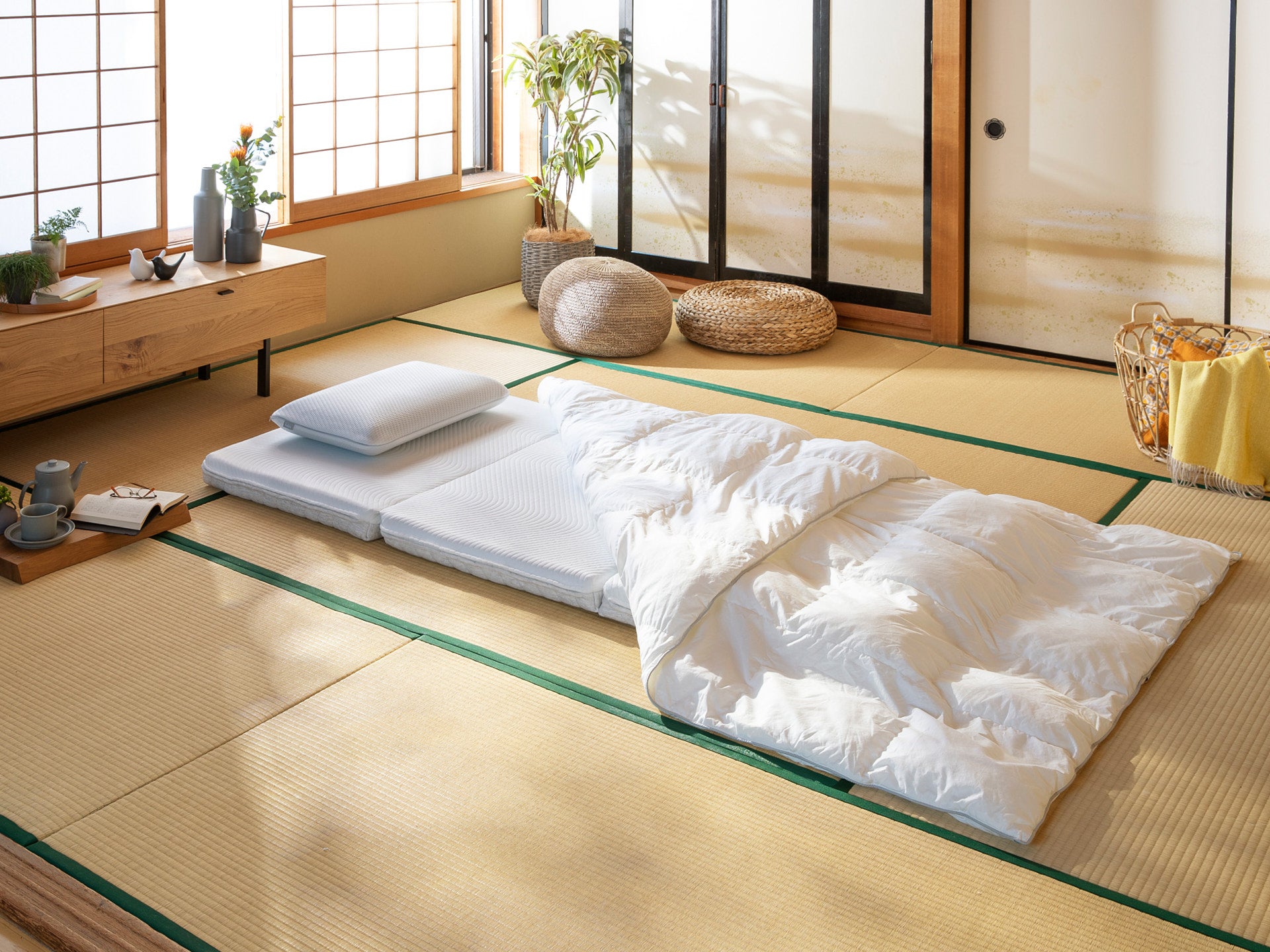 コアラフトン OASIS(敷布団・折りたたみマットレス)｜コンパクトな