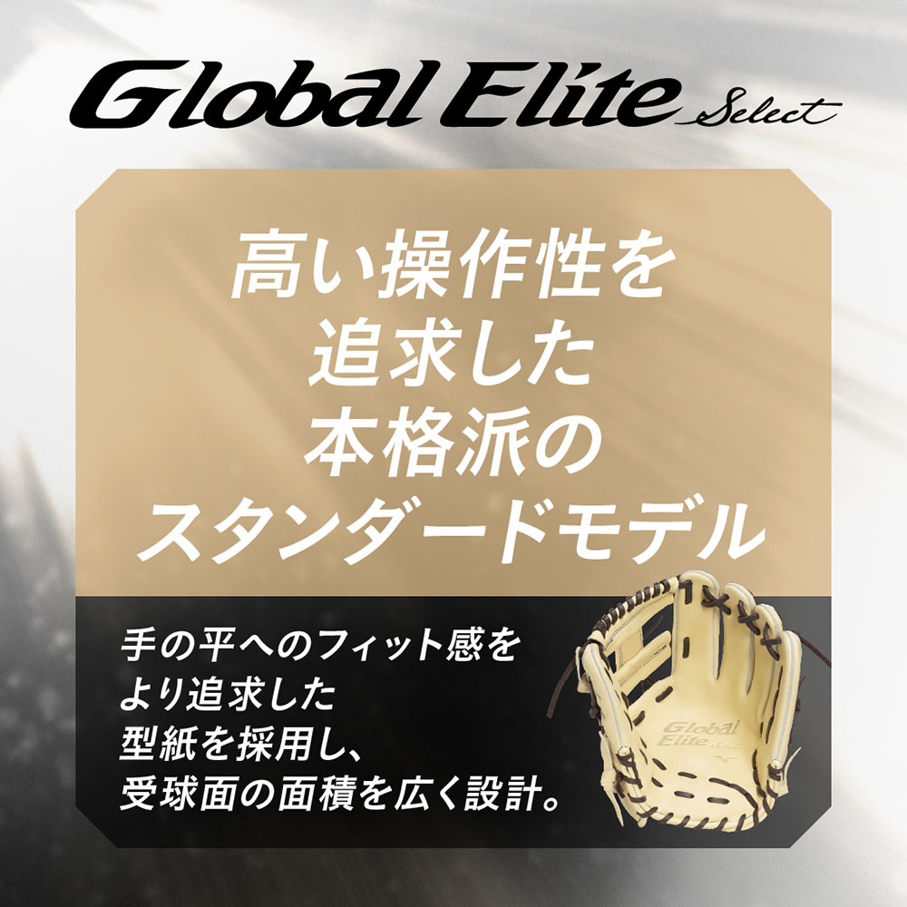 軟式用【グローバルエリート】SELECT【外野手用／サイズ16N
