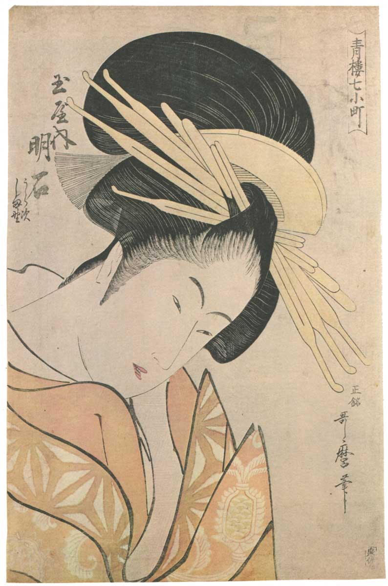 青楼七小町・玉屋内明石 歌麿 jpsutamaro53