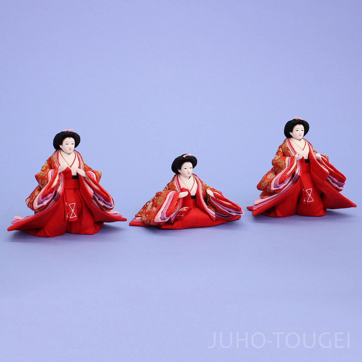 雛人形 三人官女単品販売 – 寿鳳人形の東芸