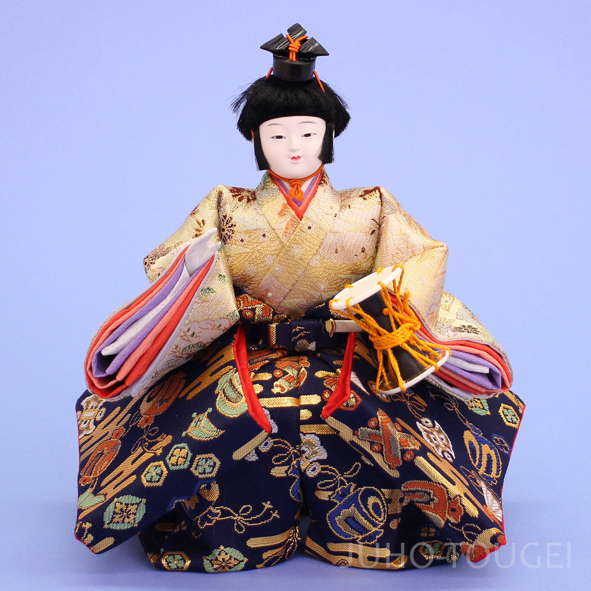 雛人形の持ち物、小道具 五人囃子小道具 ③三五セット – 寿鳳人形の東芸