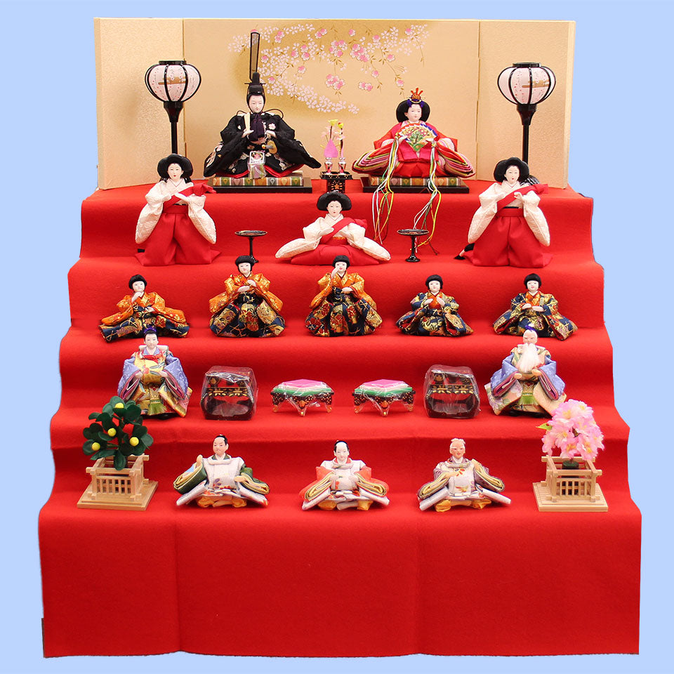 雛人形三段飾り、五段飾り、七段飾りの販売 – 寿鳳人形の東芸