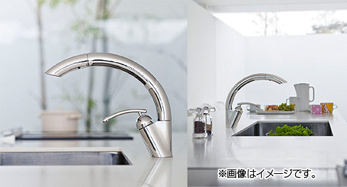 K8790JV-13｜SANEIキッチン用蛇口 EDDIESシリーズ[台][シングルワン