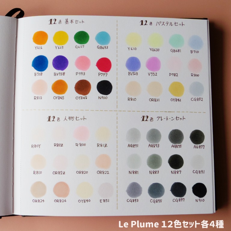 マービー】ルプルームパーマネント色見本＆使い方まとめ | くうこの