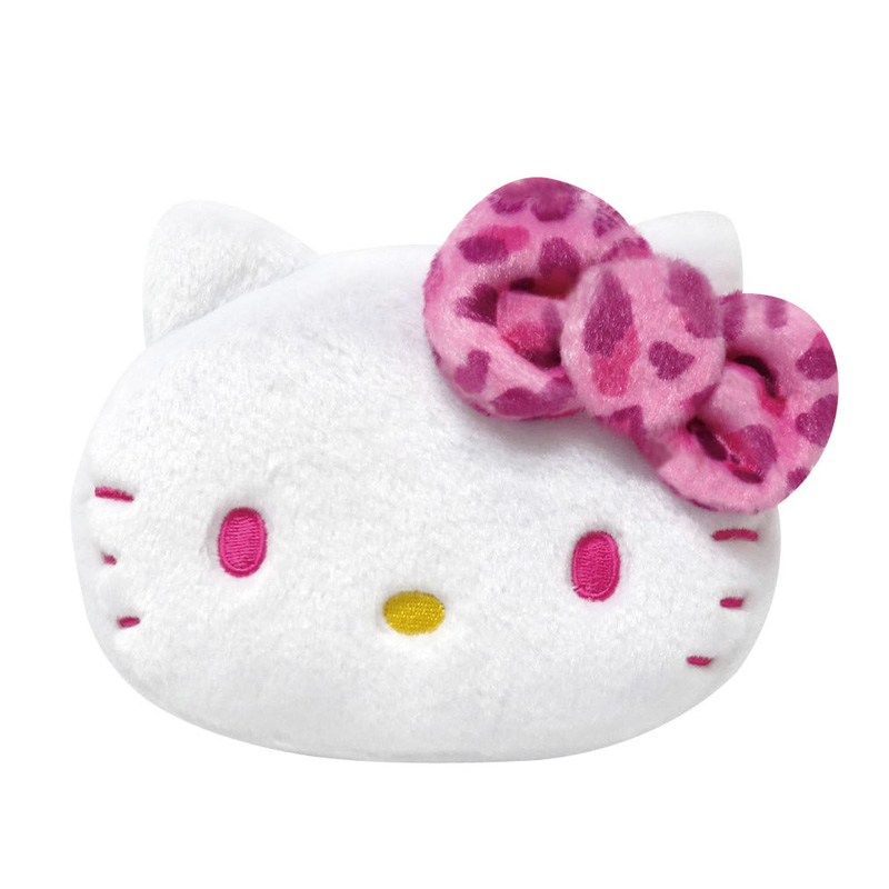 フェイスポーチ｜ハローキティ（ヒョウ柄シリーズ） [ピンク] | 株式