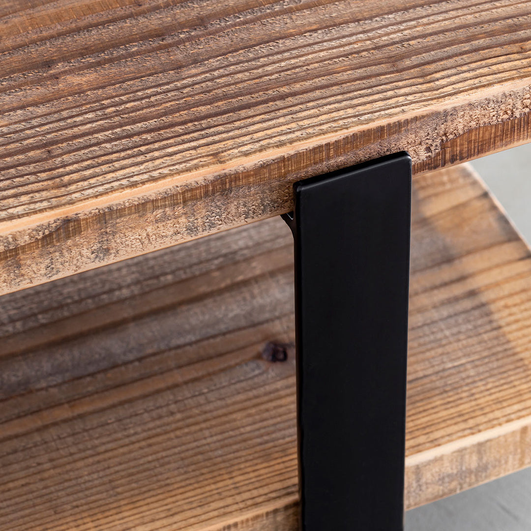 THE TV BOARD / LOW TABLE 無垢 杉 ヴィンテージスタイル × Black