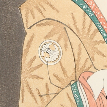 三世瀬川菊之丞の田辺文蔵の妻おしづ | 浮世絵復刻版画専門店 岩下書店