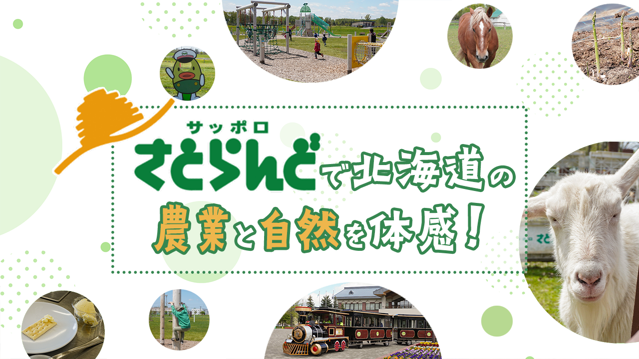 札幌】「サッポロさとらんど」で気軽に北海道の農業や自然を体感