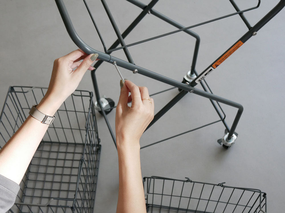 DULTON/ダルトン＞ランドリートローリー グレー – カチモ | カチある