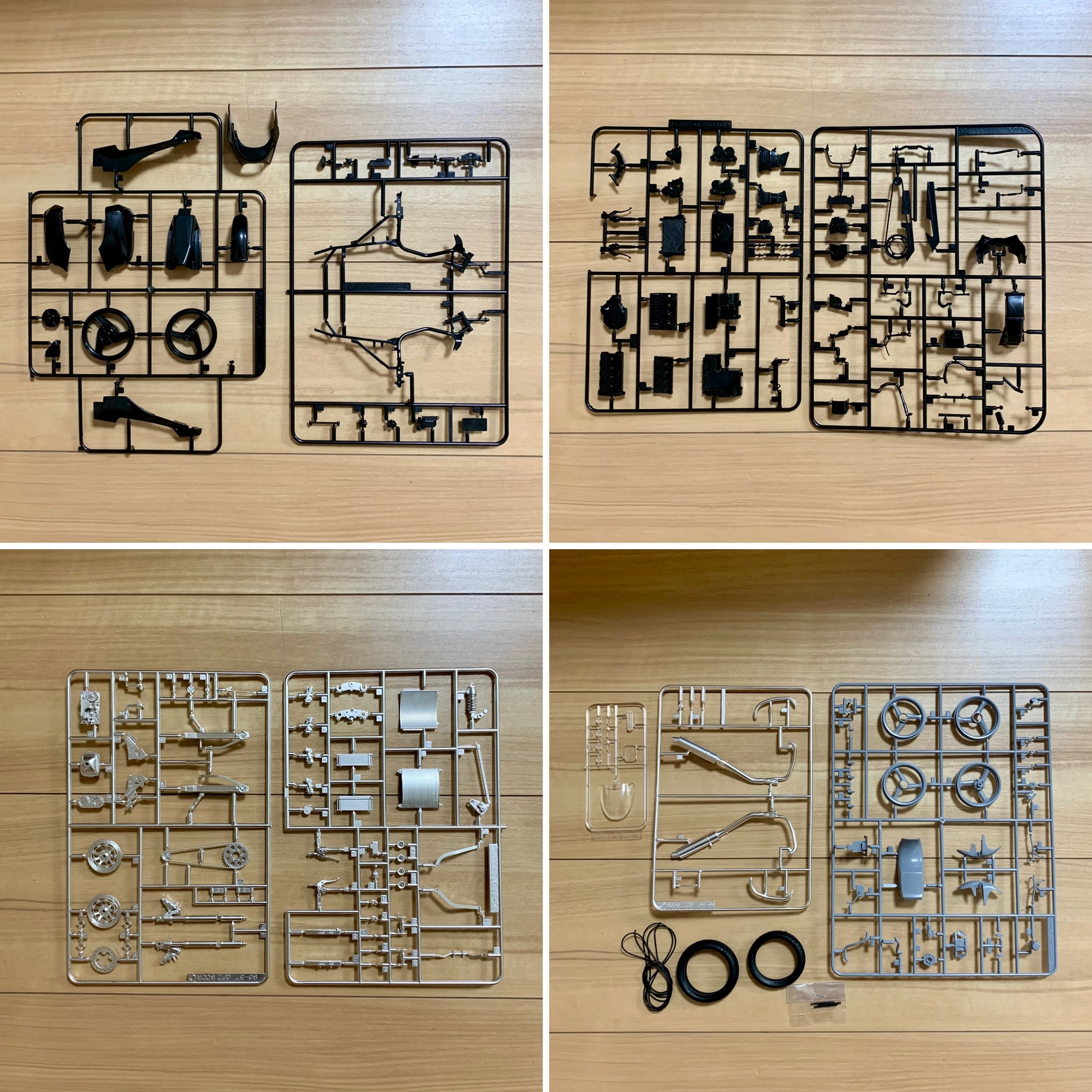 アオシマ 1/12 カワサキGPZ900R（BSTチョースケ仕様） – 模型製作