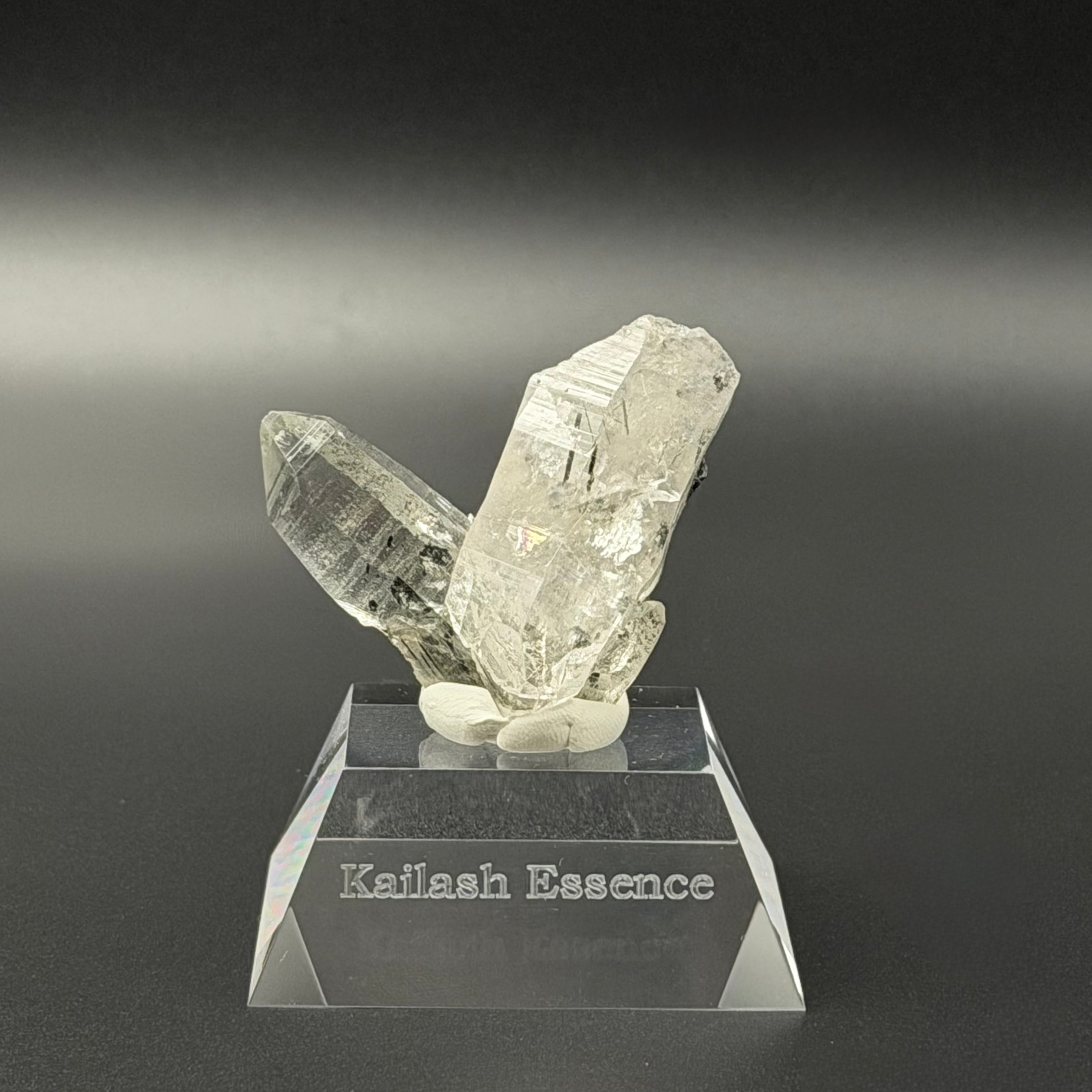 ヒマラヤ産イエロースキン菊水晶クラスター – 298g 天然原石 – Kailash