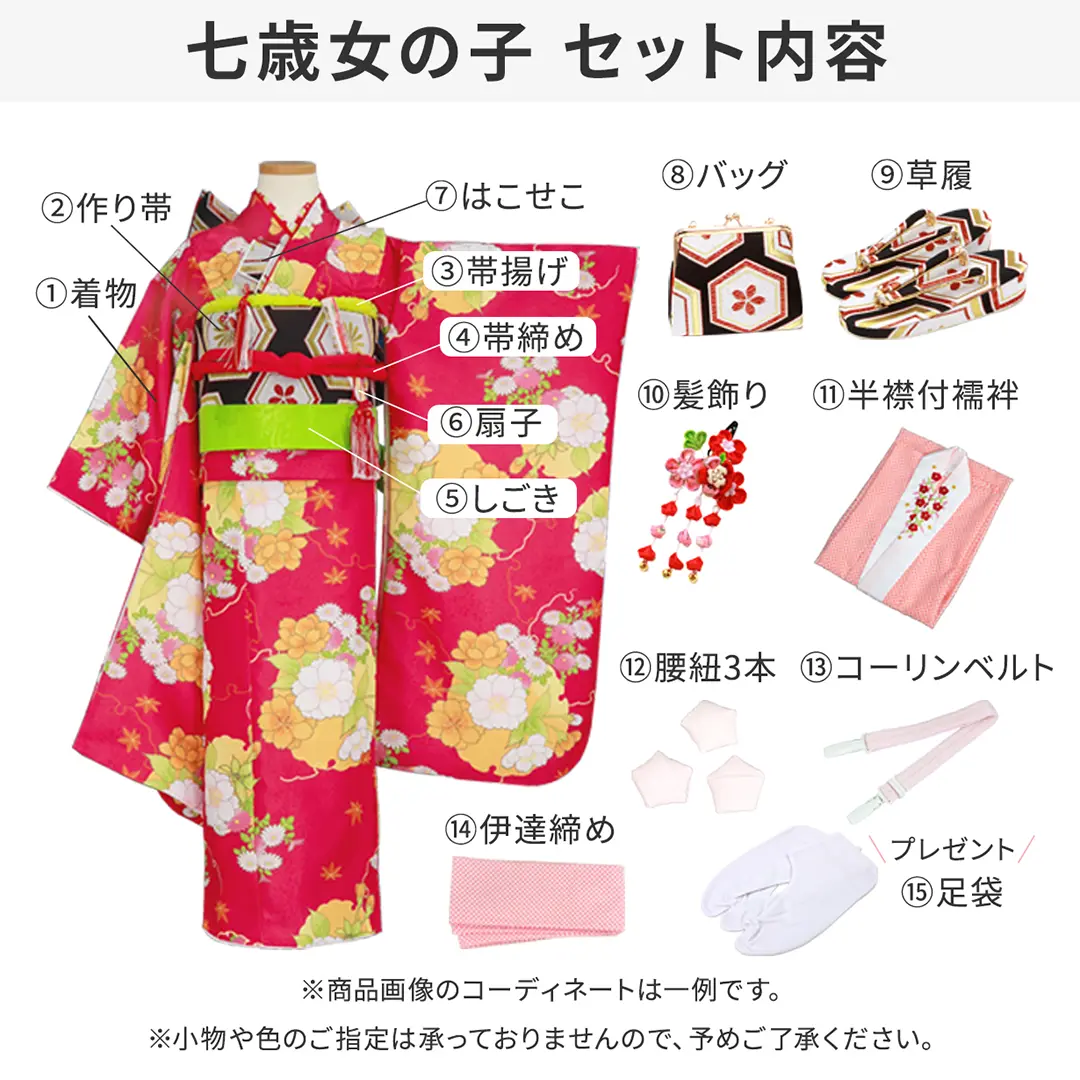 式部浪漫》水色の辻が花風の着物／七五三・七歳女の子 | 宅配着物