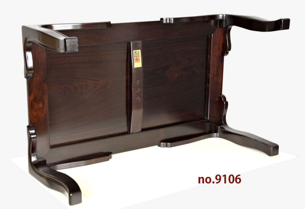 雑貨: 紫檀 文机 一重型 大阪唐木指物 no.9106 / 唐木家具OSAKA