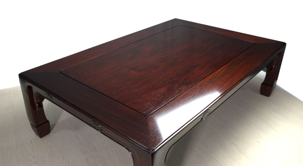 座敷机:紫檀 浅井作 一重 4尺机 no.8514 / 唐木家具OSAKA