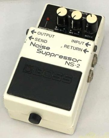 NS-2ノイズゲートの接続順と、スレッショルド、ディケイの意味: kasumi