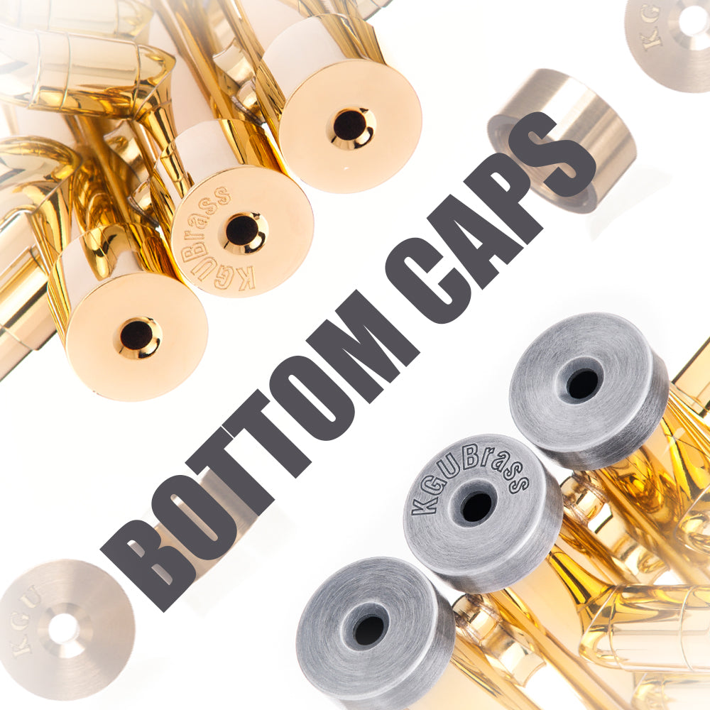 Trumpet Bottom valve caps by KGUmusic