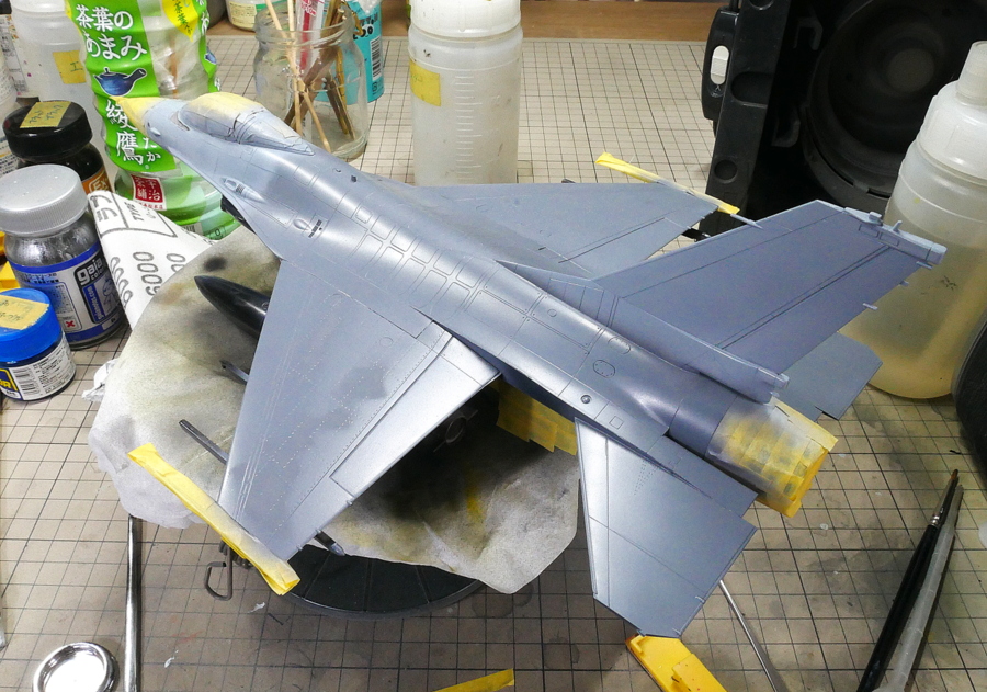 アメリカ空軍 F-16A ファイティングファルコン ハセガワ 1/48