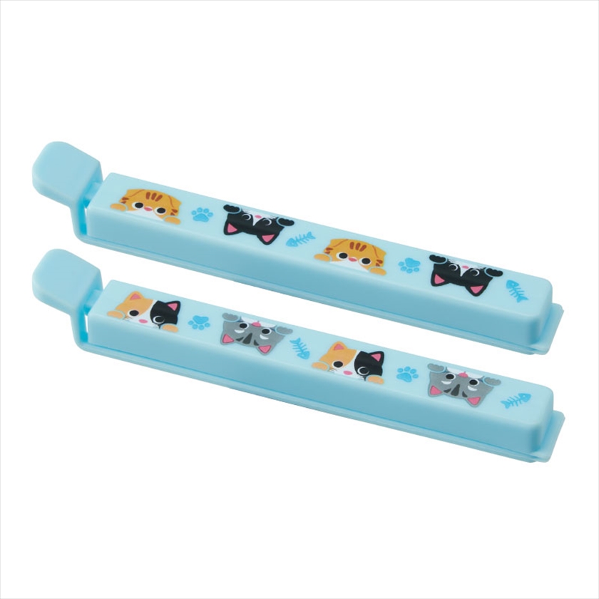 猫日和 マグネット付きフードクリップ（2個組）｜ノベルティ・販促品