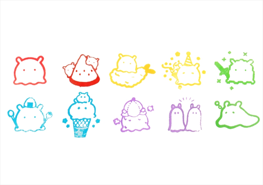 メンダコちゃんミニスタンプ｜ノベルティ・販促品・記念品・名入れ