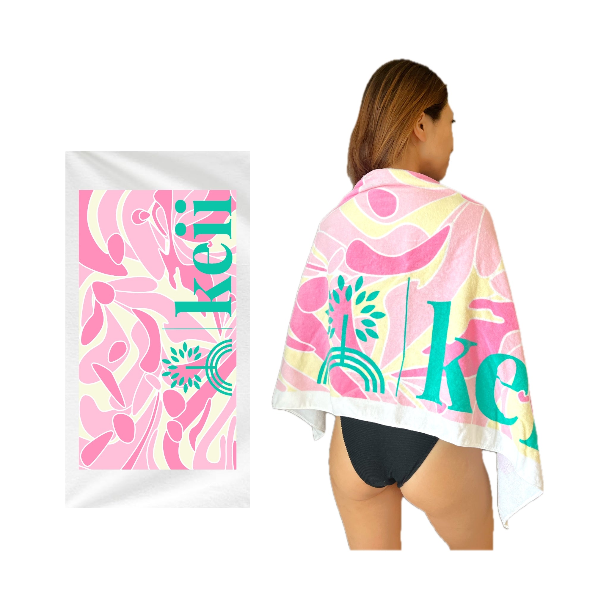 オリジナルビーチタオル