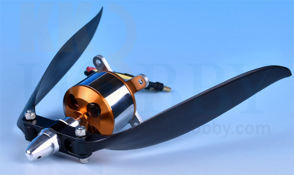 KK HOBBY 】 Valueplane 2500mmクラスグライダー用 モーター、折