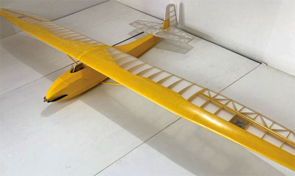 KK HOBBY 】 Grunau Baby 1/4スケール（バルサキット） マイクロ