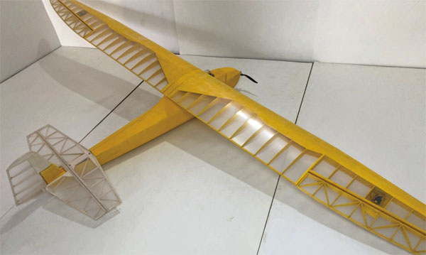 KK HOBBY 】 Grunau Baby 1/4スケール（バルサキット） マイクロ