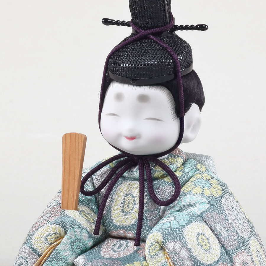 人形の田辺 / 【真多呂】木目込雛人形 くるみ雛C（M-M008-A）