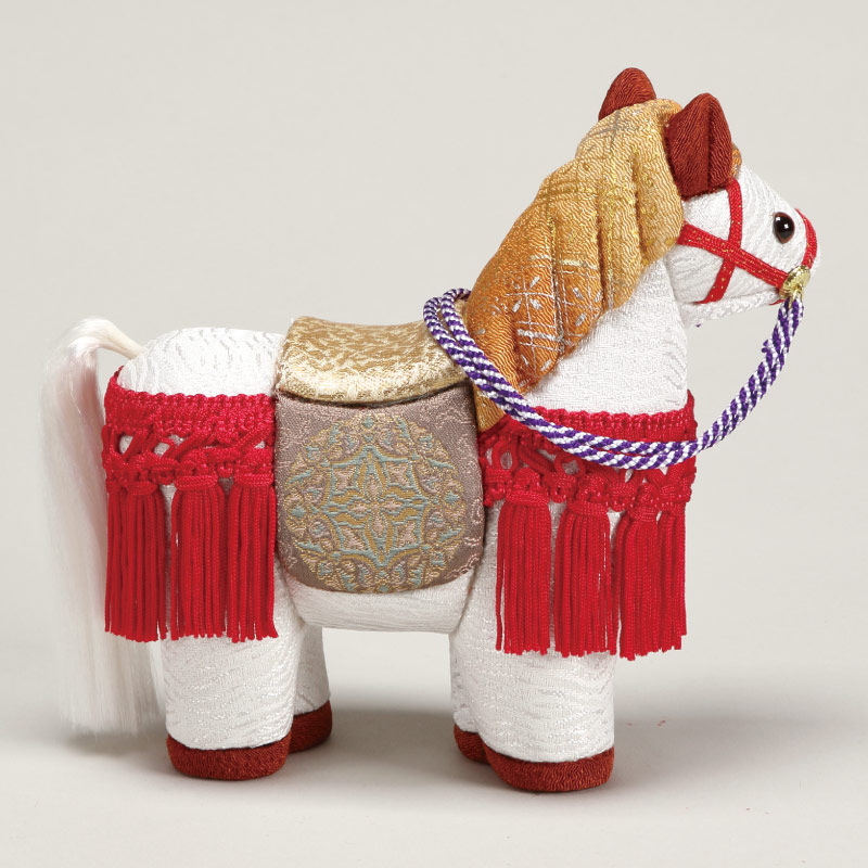 人形の田辺 / 干支 木目込み人形「午」 No.32