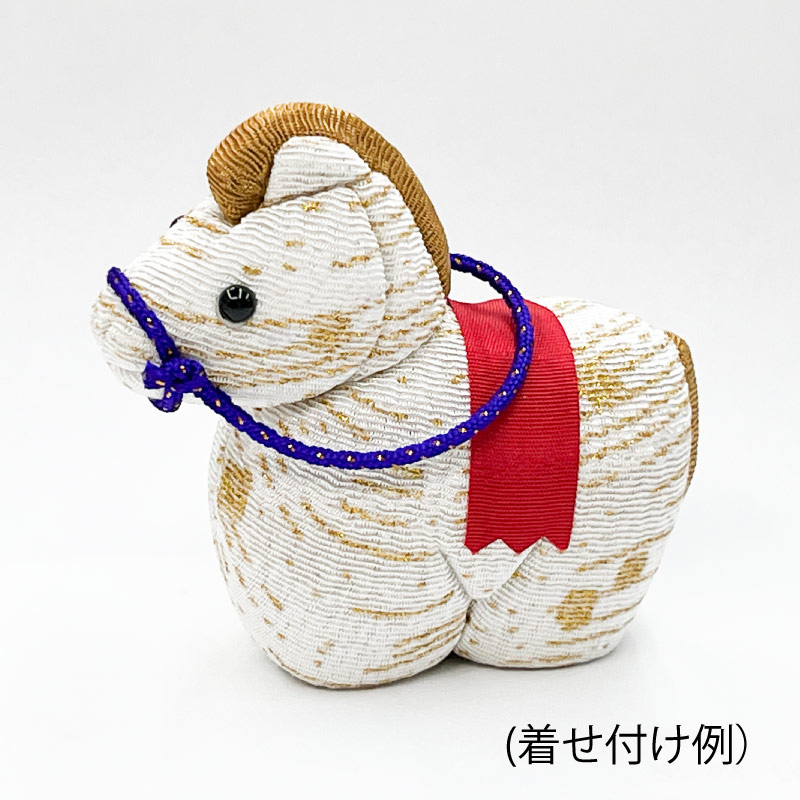 人形の田辺 / 干支 木目込み人形「午」 ミニ