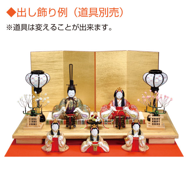 人形の田辺 / 飛鳥雛5人飾り