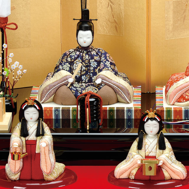 人形の田辺 / 桜琳雛 五人飾り