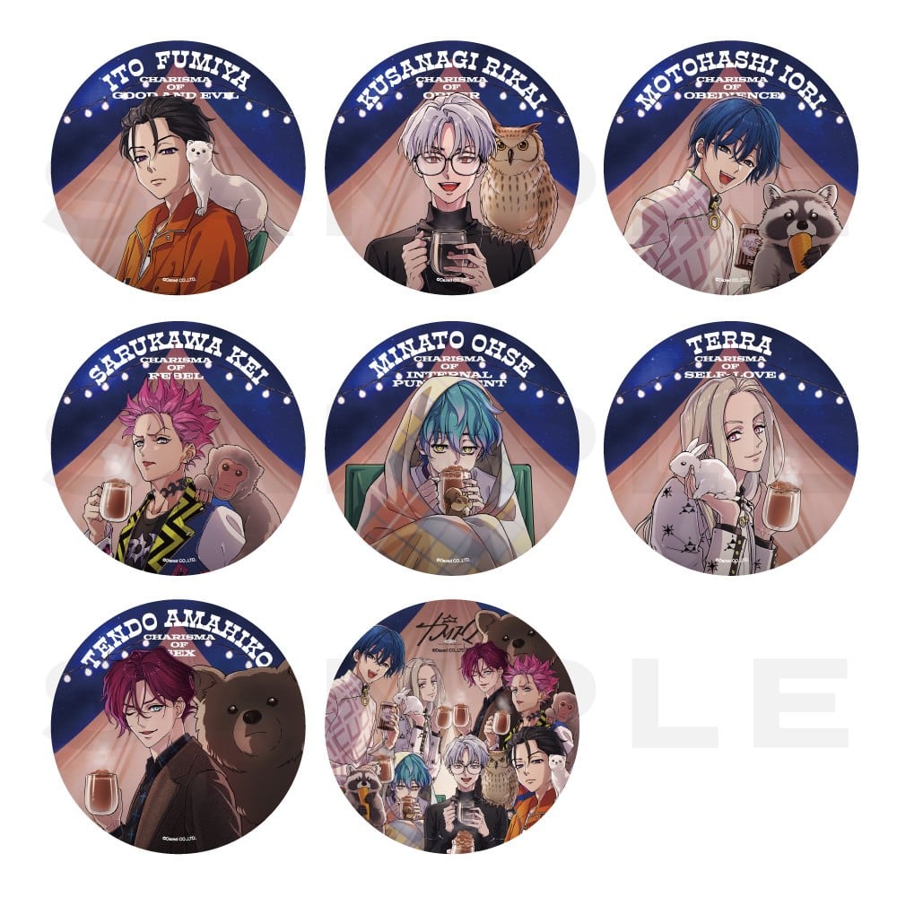 CHARISMA GARAGE OFFICIAL GOODS STORE|トレーディング缶バッジ