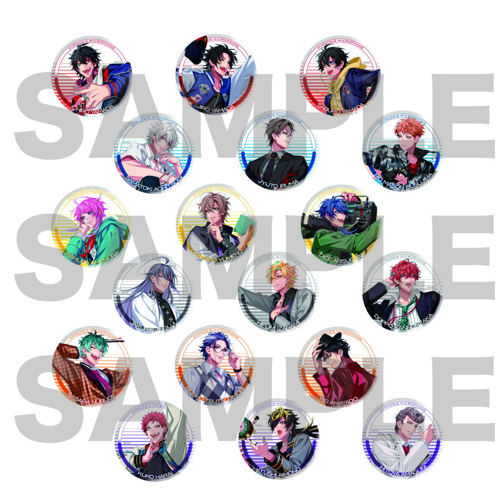 ヒプノシスマイク HYPED UP 02 一郎 缶バッジ HYPNOSISMIC -Division Rap Battle-OFFICIAL GOODS|トレーディング缶