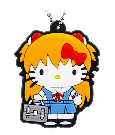 ハローキティ×エヴァンゲリオンラバーストラップ｜株式会社キタンクラブ