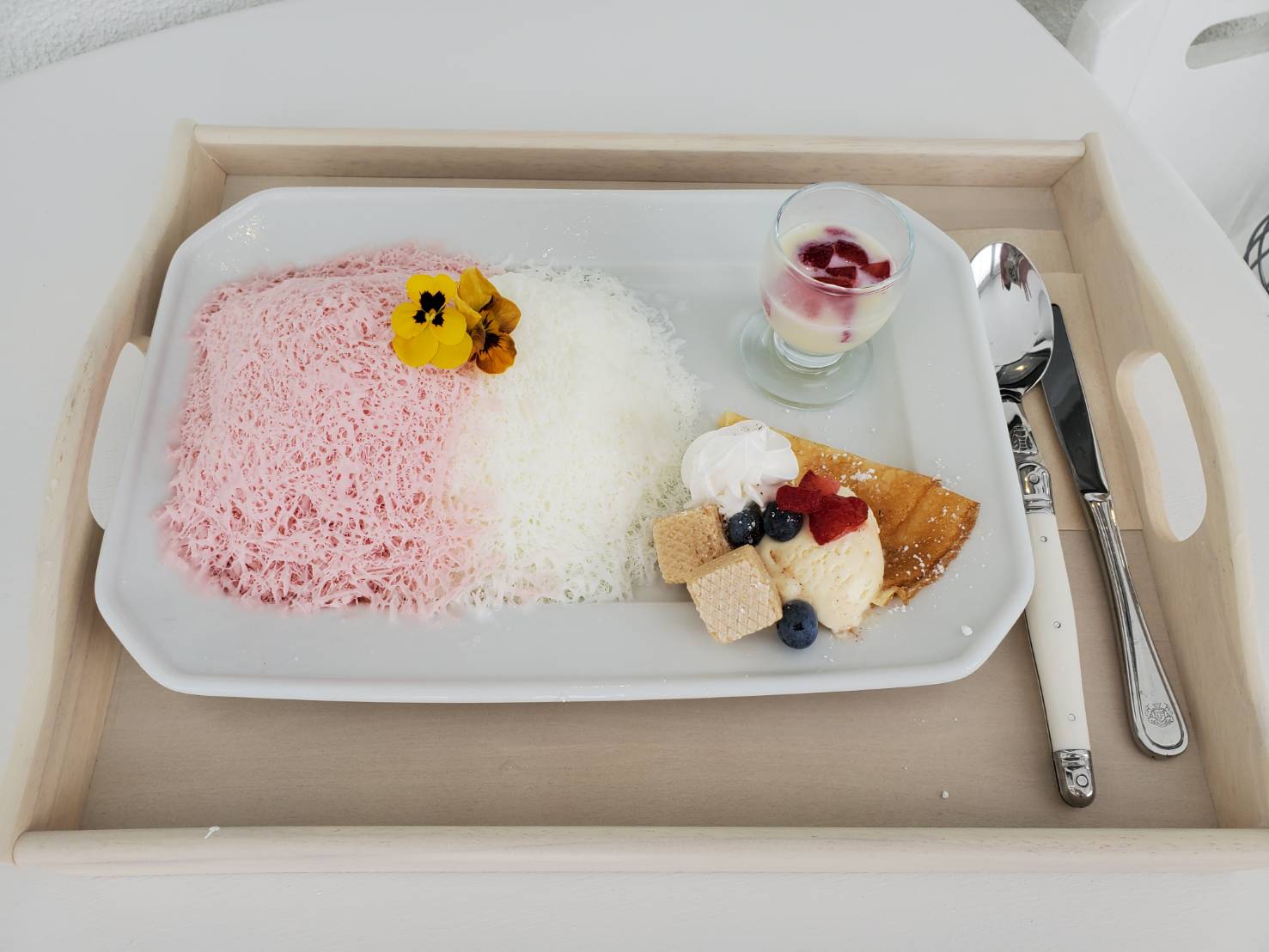 🍨韓国の人気かき氷🍨糸ピンス✨ | マイ楽たび | 白山きたさきバス