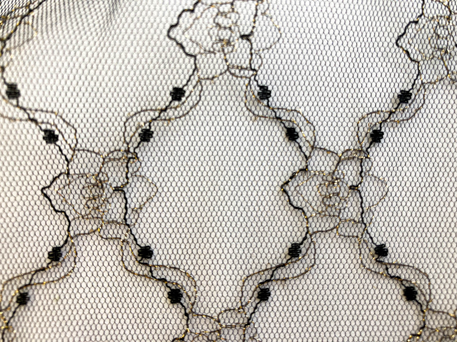 KKF2226 1 オーナメントチュチュレース｜無地染｜ナイロン・ナイロン混