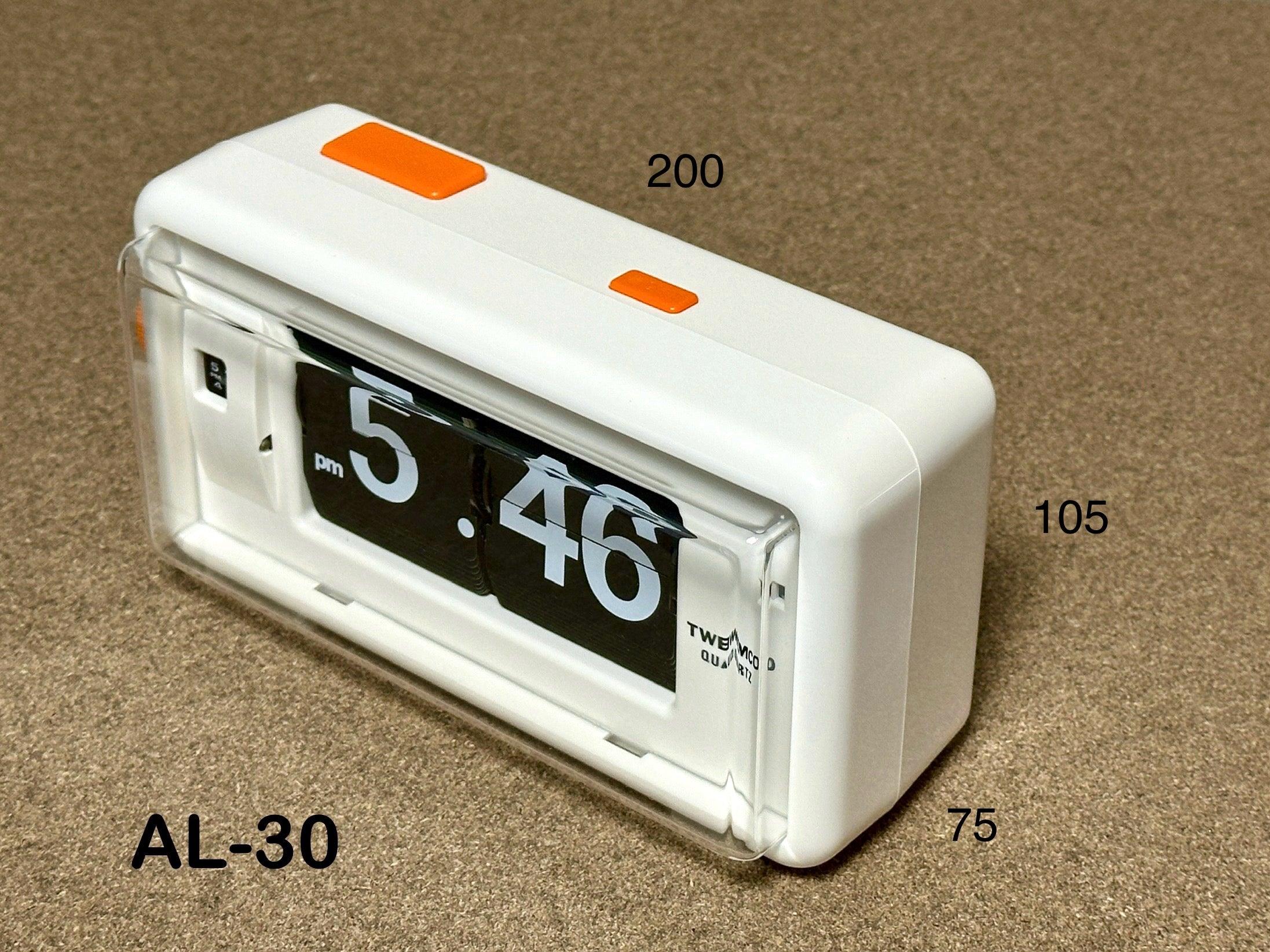 TWEMCO AL-30 トゥエンコ アラーム付き置き時計 – 木漏れ日 Komorebi