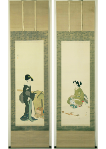 月岡雪鼎 官女 | 古美術瀬戸