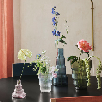 コスタ ボダ Pavilion(パビリオン) フラワーベース ブルー L フラワー