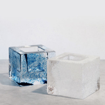 コスタ ボダ BRICK キャンドルホルダー ブルー キャンドルホルダー