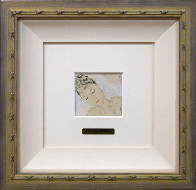 藤田嗣治「猫」銅版画 絵画買取・販売の小竹美術