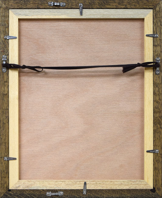 府川誠「ふるさとの山」肉筆水彩画 絵画買取・販売の小竹美術